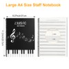 HETOETF Blank Sheet Music Notebook, Composition Manuscript Staff Notebook, 100