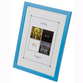 万丈 VANJOH フォトフレーム KATY フレームA4 ブルー KTA4BL