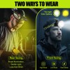 Yongkist Super Bright Rechargeable LED Headlamp, High Lumen Waterproof Head