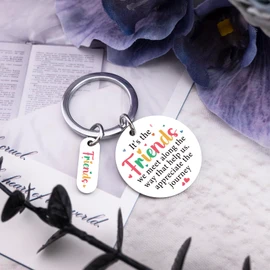 Cxulquvs Best Friend Gift for Women Friendship Keychain Unique Friends Gifts for Women Bff Besties Bestfriend Birthday Christmas Gift Ideas for Friends Female