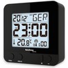 Technoline Black WT 235 Radio Alarm Clock with Touch Sensor,