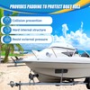 Desunqin 2 Pack Carpeted Marine Boat Trailer Bunks, Boat or