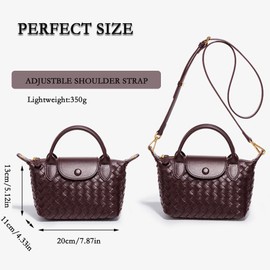 ZOVYRON Women Handbags Shoulder Strap Small Crossbody Bag PU Leather Multipurpose Messenger Bags Clutch for Women with Purse, brown
