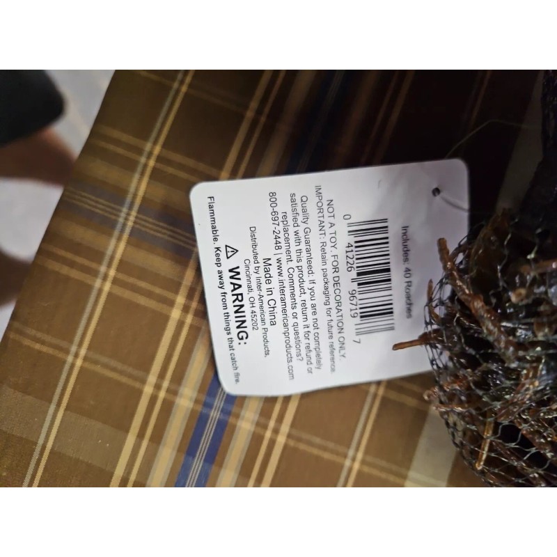 40 Jumbo Cockroach Insects Bugs Decor Joke Party Roach