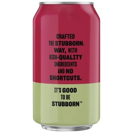 Stubborn Soda Black Cherry with Tarragon 12 Fl Oz Pack of 12 Cans