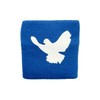 Miniblings Sweatband Pulse Warmer + Zip Wallet Peace Dove Blue,