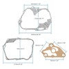 GOOFIT Complete Motorcycle Gasket Set Replacement for 110cc ATV Dirt