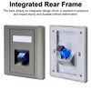 Poyiccot SC Fiber Wall Plate, Simplex SC Fiber Optic Panel