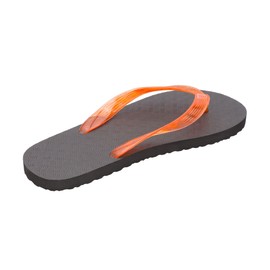 Locals Original Slippah, Translucent Orange Strap, 6-7 US Women / 5-6 US Men (Marked as Size 10)