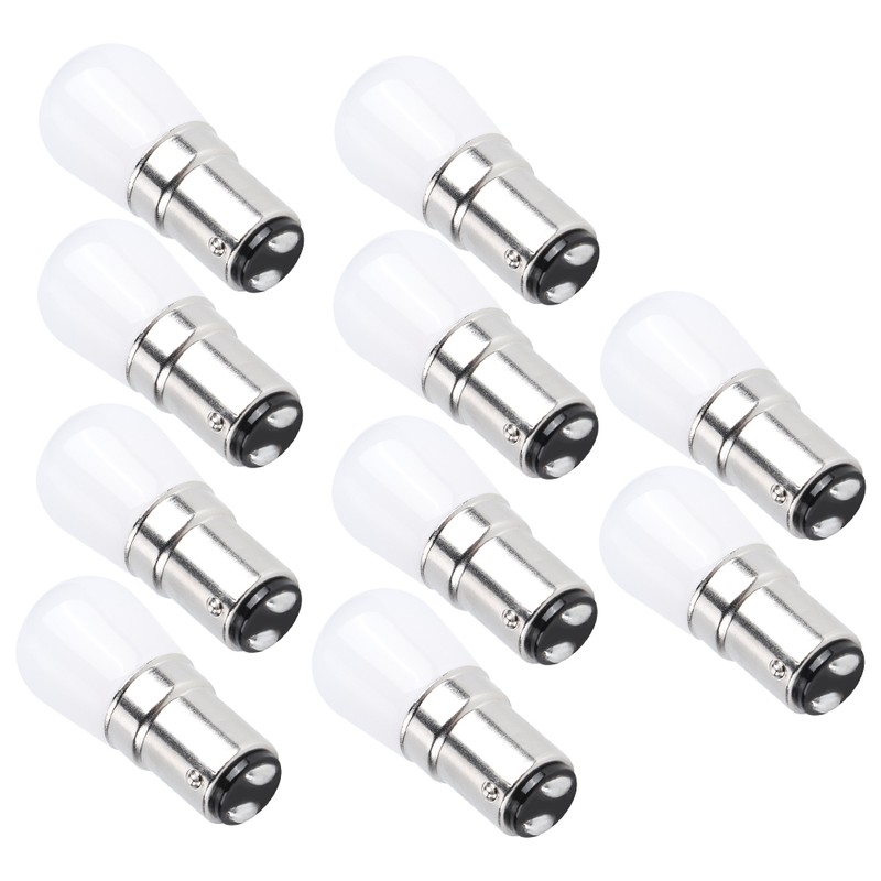 10Pcs 1.5W LED Candle Light Bulb Lamp Repalacement Parts Aceessories