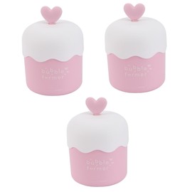 Angoily 3 Piezas máquina de burbujas loción corporal lavado de cara coreano limpiador de poros crema de mantequilla de leche limpiadora limpiador facial