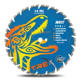 New All Cut Pro Diamond Blade - The Piranha - Cuts Through Everything (9").