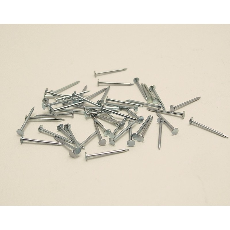Wakaisangyo WAKAI Unichrome Flat Head Nails, 0.8 x 0.5 inches