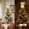 YOFIT 12-inch Lighted Angel Christmas Tree Topper - Battery Operated