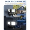 Olafus 42W Motion Sensor Outdoor Light Plug in, Motion Flood