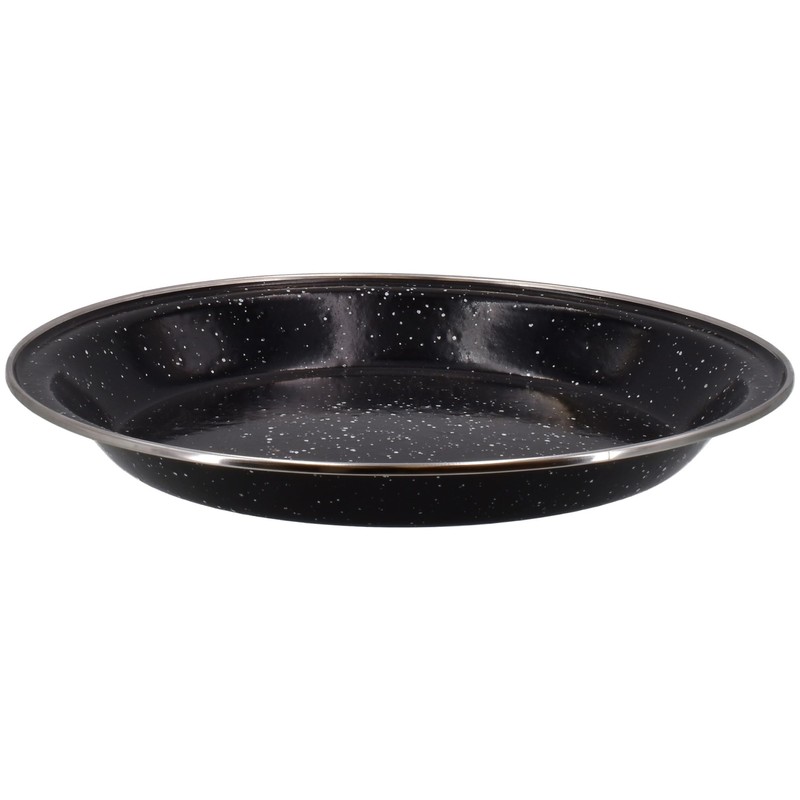 Quickdraw 2 x Enamel Camping Plates – Durable 24cm Lightweight