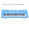 Kid Keyboard Piano Toy 37 Keys Improve Hand Eye Coordination