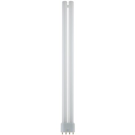 Sunlite FT36DL/835 Compact Fluorescent 36W Twin Tube Light Bulbs, 3500K Neutral White Light, 2G11 Base