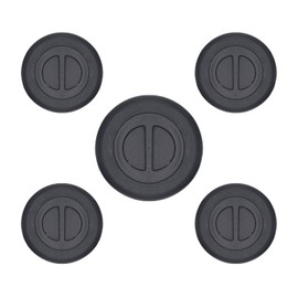 Bed Plug Cover Kit Compatible with 2014-2019 Dodge Ram 2500 3500 Pickups Replacement 68225506AA,Hitch Covers for Truck with 5th Wheel/Gooseneck Towing Setups/Trailer Tow Cover，Vanshly