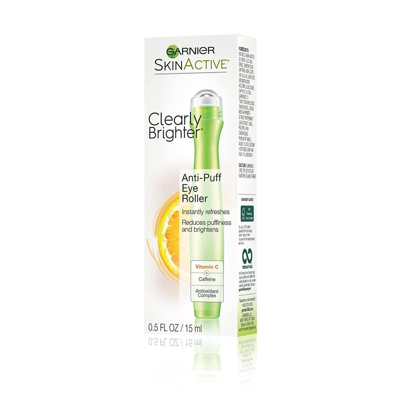 Garnier SkinActive Clearly Brighter Anti-Puff Eye Roller 0.5 oz (Pack