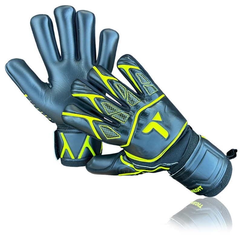 TIGEAR Vortex Series Goalkeeper Gloves (Black, 4)