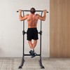 Power Tower Pull Up Bar Station Strength Training Dip Stands