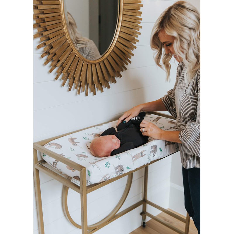 Copper Pearl Funda para cambiador de pañales de punto prémium