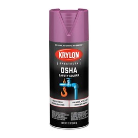 Krylon - 1929 OSHA Color Paint Safety Purple, 12 Ounce Aerosol