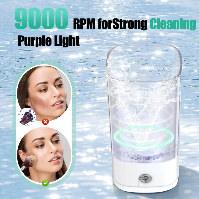 Limpiador Automático Eléctrico Para Pinceles De Maquillaje