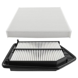 AUTOKAY 2.4L Cabin & Engine Air Filter Combo Set Fit for Honda Accord & Acura TLX 4CYL 2013 2014 2015 2016 2017