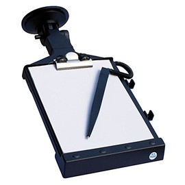 CORA 000120741 Large Notepad Holder with Suction Cup and LED Lighting