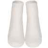NuVein Padded Low Cut Socks 8-15 Mmhg Light Compression Cushioned