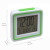 English Talking Alarm Clock with Date, Day and Temperature, for