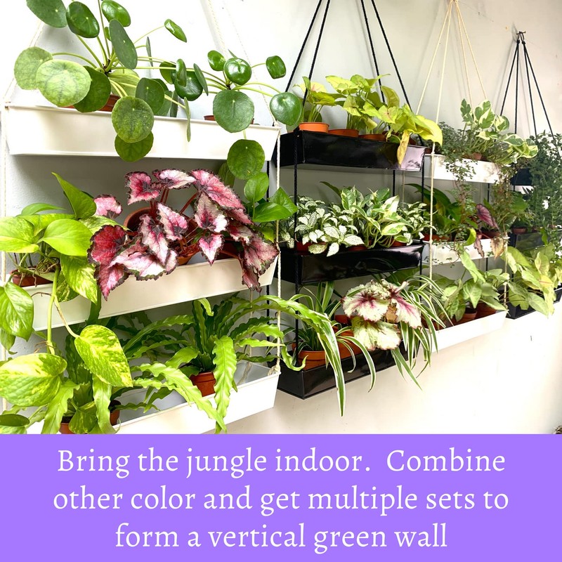 LaLaGreen Wall Hanging Planter - 16 Inch Wall Planters for