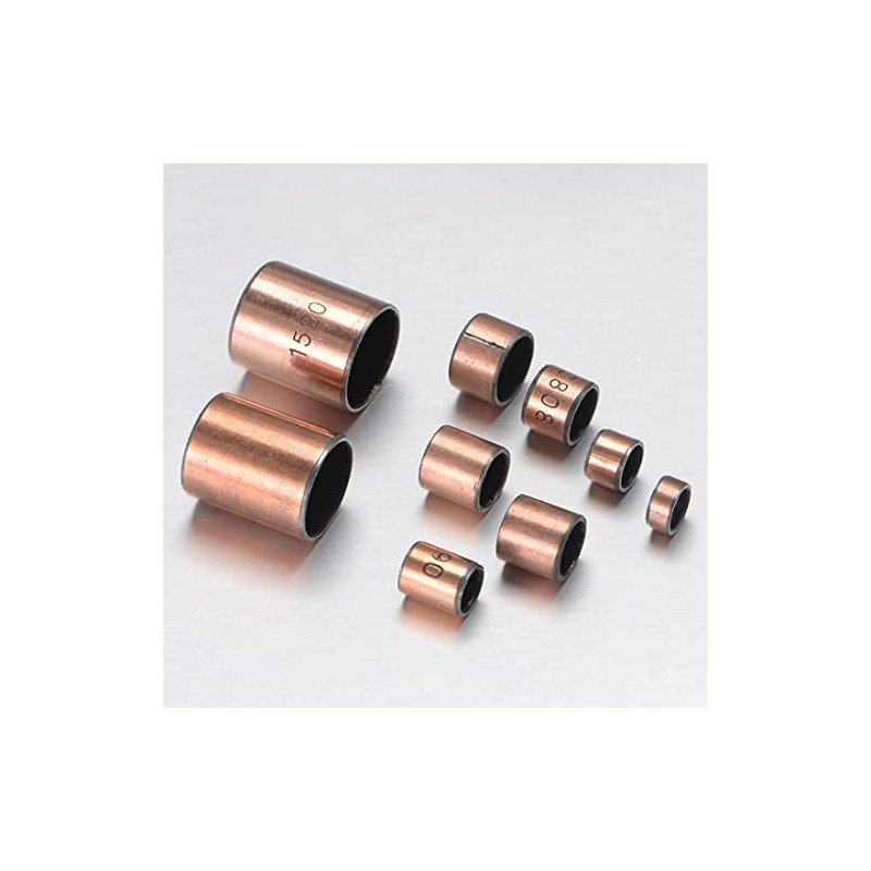 sourcing map Sleeve Bearing 8 mm Bore x 10 mm