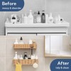Granny Says 2 Pack Shower Caddy Rack Hanging Bathroom Shelves