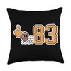 Retro Football Player Apparel Retro Orange Foam Finger Football Player
