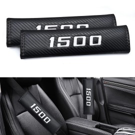 Unbranded 4X Car Black Safety Seat Belt Shoulder Pads Cover For Dodge Ram 1500 Accessories