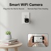 Unohoe Wall Outlet Security Camera 4K Plug-in WiFi Camera for