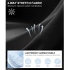 Women's Short Sleeve Workout Shirts Breathable UPF 50+ Sun Protection