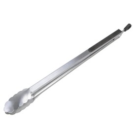 Kona Premium Stainless-Steel Locking Grill Tongs 18 inch, Sturdy, Heavy Duty Tongs - Great for Cooking, Grilling, and Barbecue (BBQ)