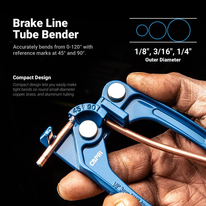 Capri Tools 3/16 in. Double Flaring Tool Kit for Brake