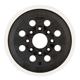 BOSCH RS034 5 in. Soft Hook-and-Loop Sanding Pad, Works with with The Bosch ROS10, ROS20VS, GEX12V-5 and GEX18V-5