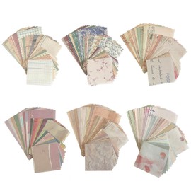 Huralona 6 Pack Scrapbooking Paper Pads Journaling Paper Supplies Decorative Origami Scrapbook Paper Pack Patterned Cardstock (360 Sheets)