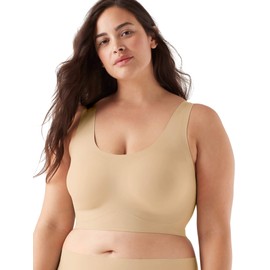 True & Co. Women's True Body Lift Scoop Neck Bra, Desert, X-Small