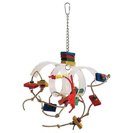 Zoo-Max Tornado Bird Toy, 14 x 8-Inch