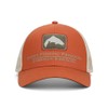 Simms Double Haul Icon Trucker Simms Orange One Size
