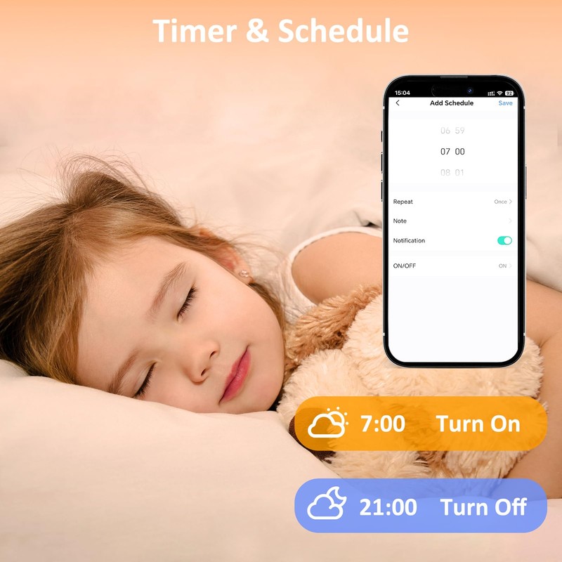 Smart Recessed Lighting 2 Inch, WiFi Black LED Downlight 5W