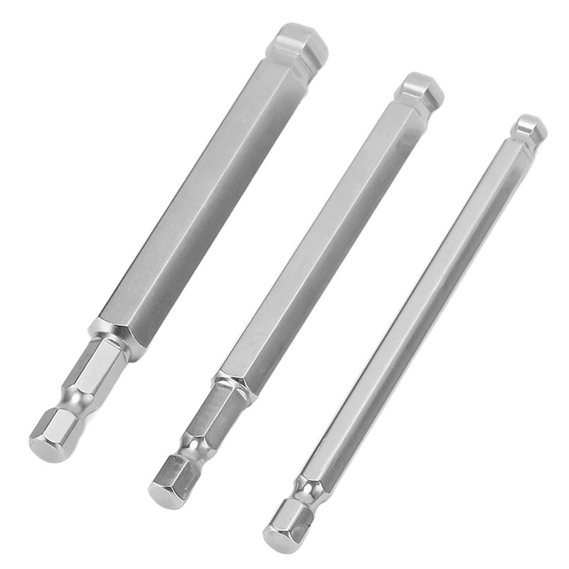 9pcs Hex Screwdriver Bit Set Rustproof S2 Steel Magnetic Ball