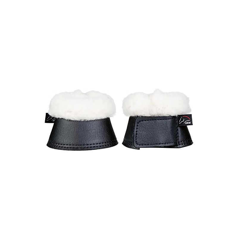 HKM Comfort Gaiters & Bell Boots 9100 Black Mini Shetty